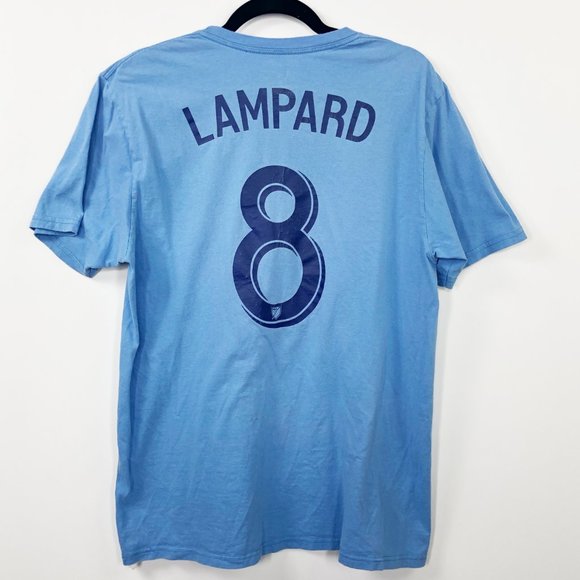 adidas Other - Adidas NYFC Lampard T-Shirt Jersey Blue Soccer T L